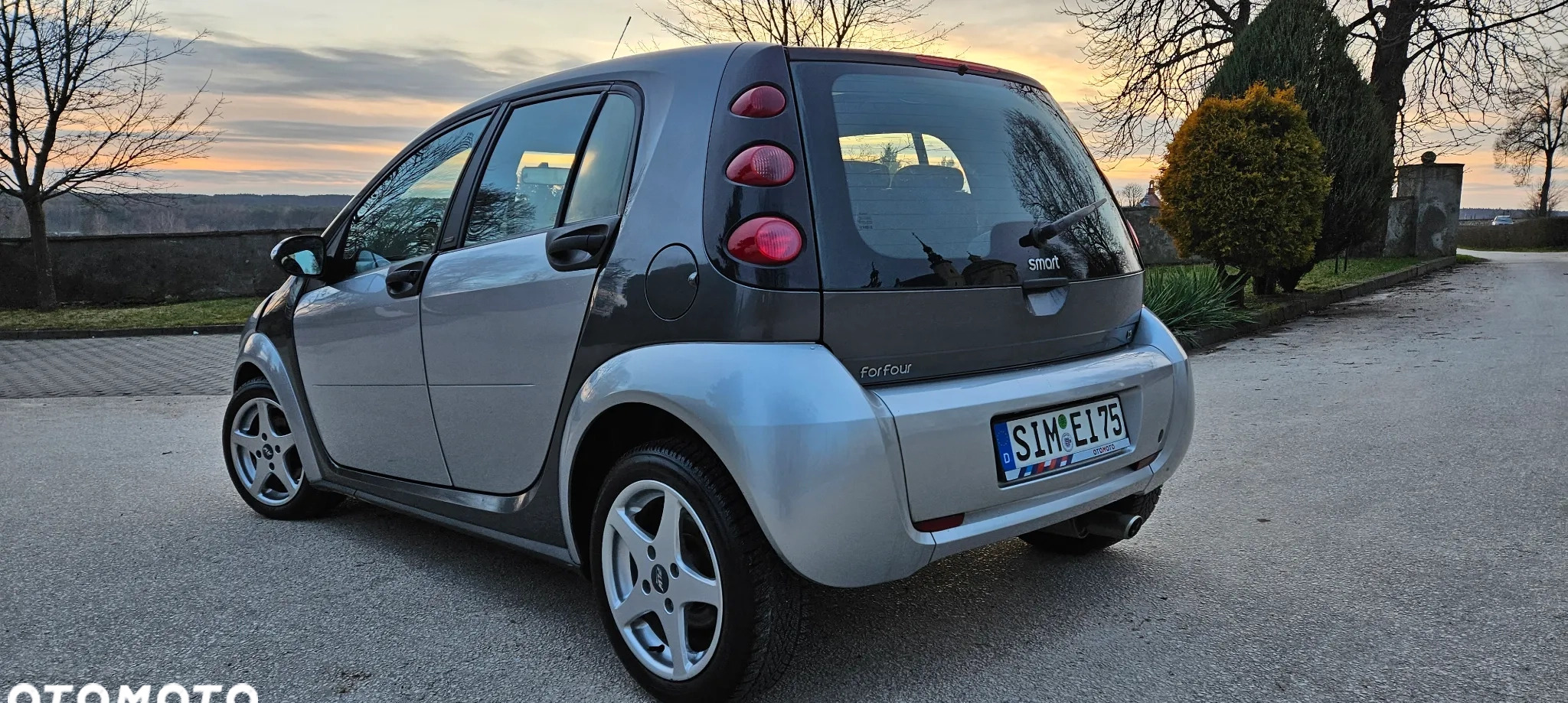 Smart Forfour cena 9999 przebieg: 156500, rok produkcji 2005 z Pszów małe 121